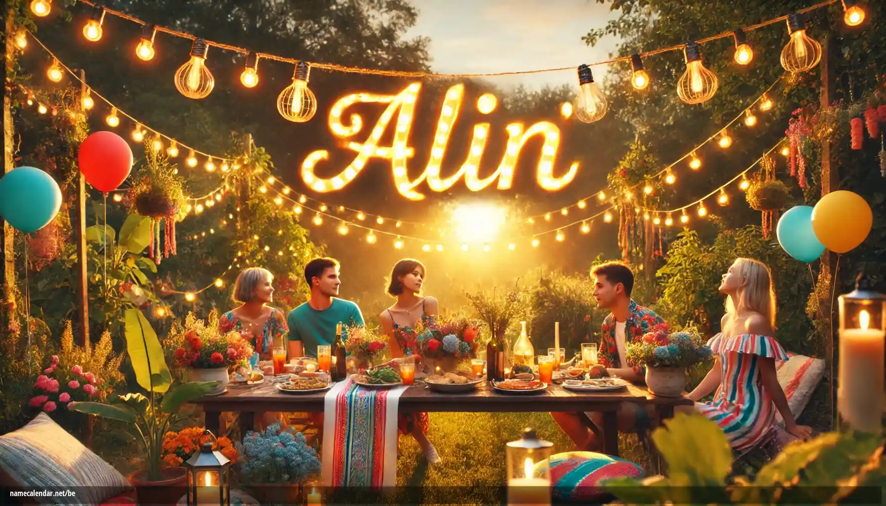 Святкаванне імянін і імянін - Alin