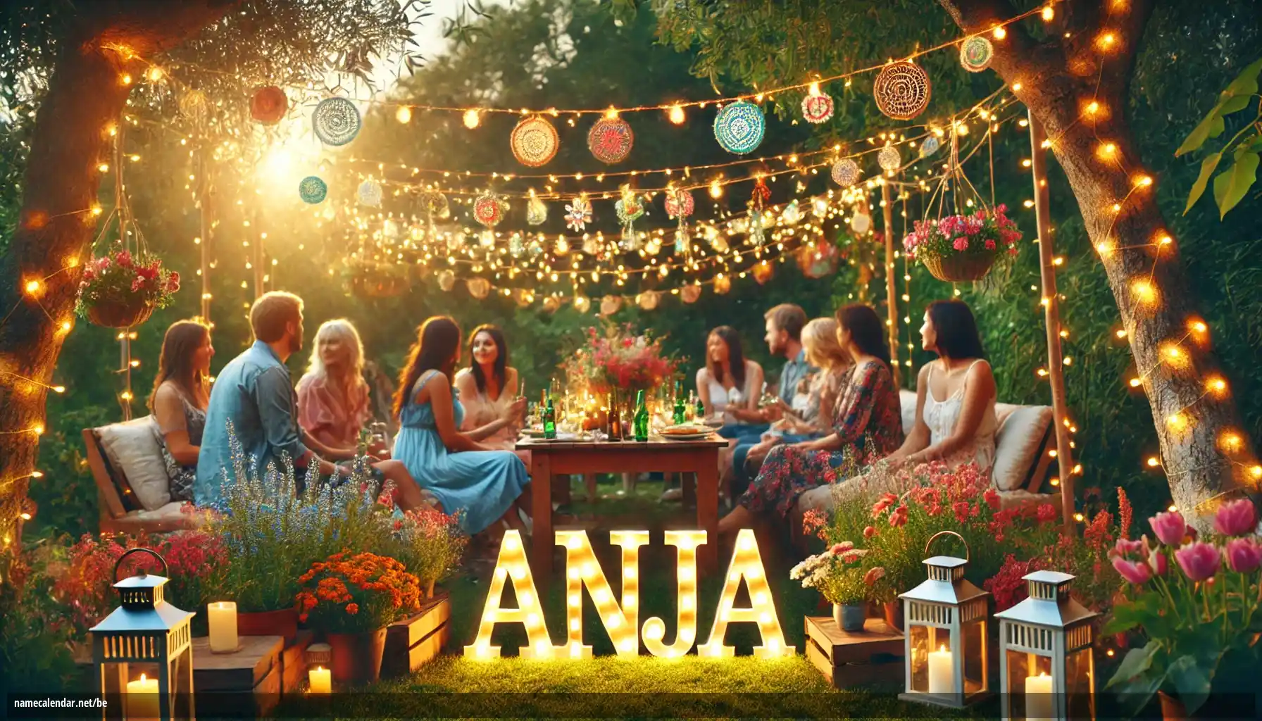 Святкаванне імянін і імянін - Anja