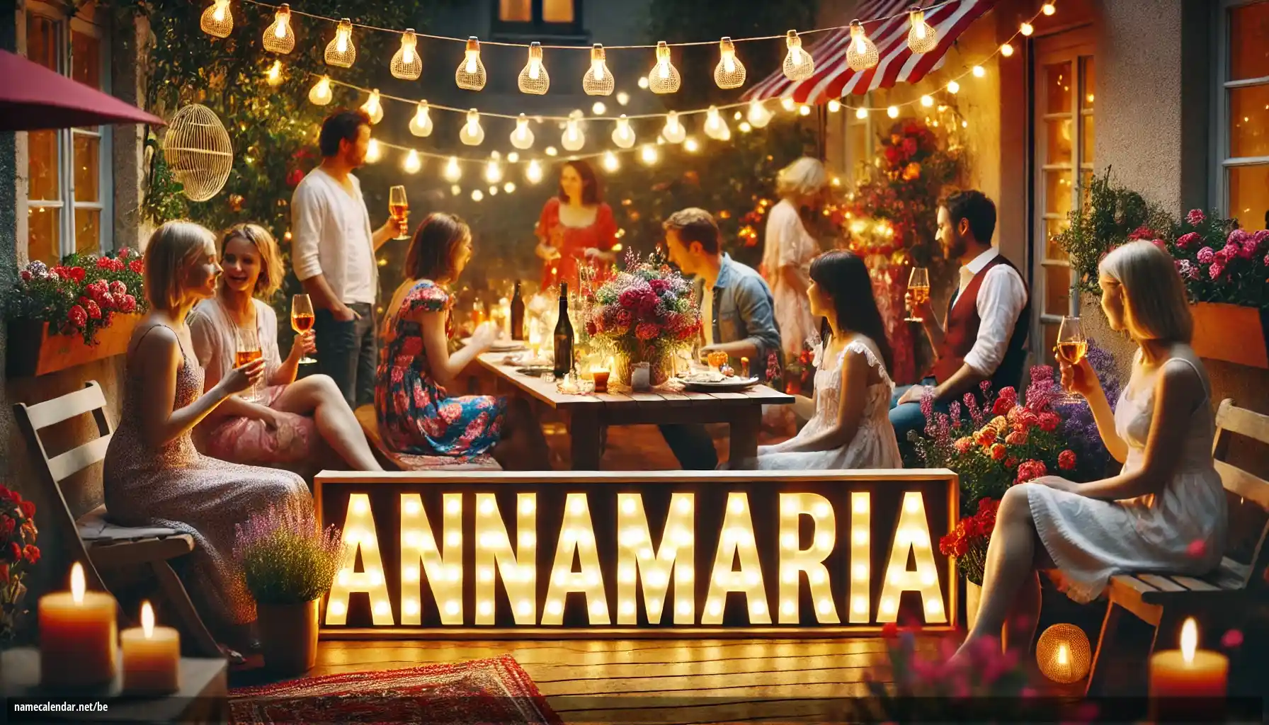 Святкаванне імянін і імянін - Annamária