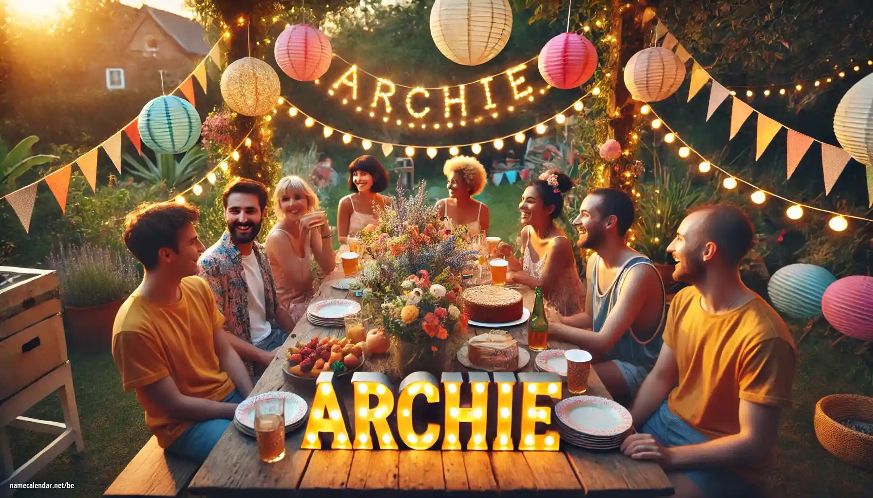Святкаванне імянін і імянін - Archie