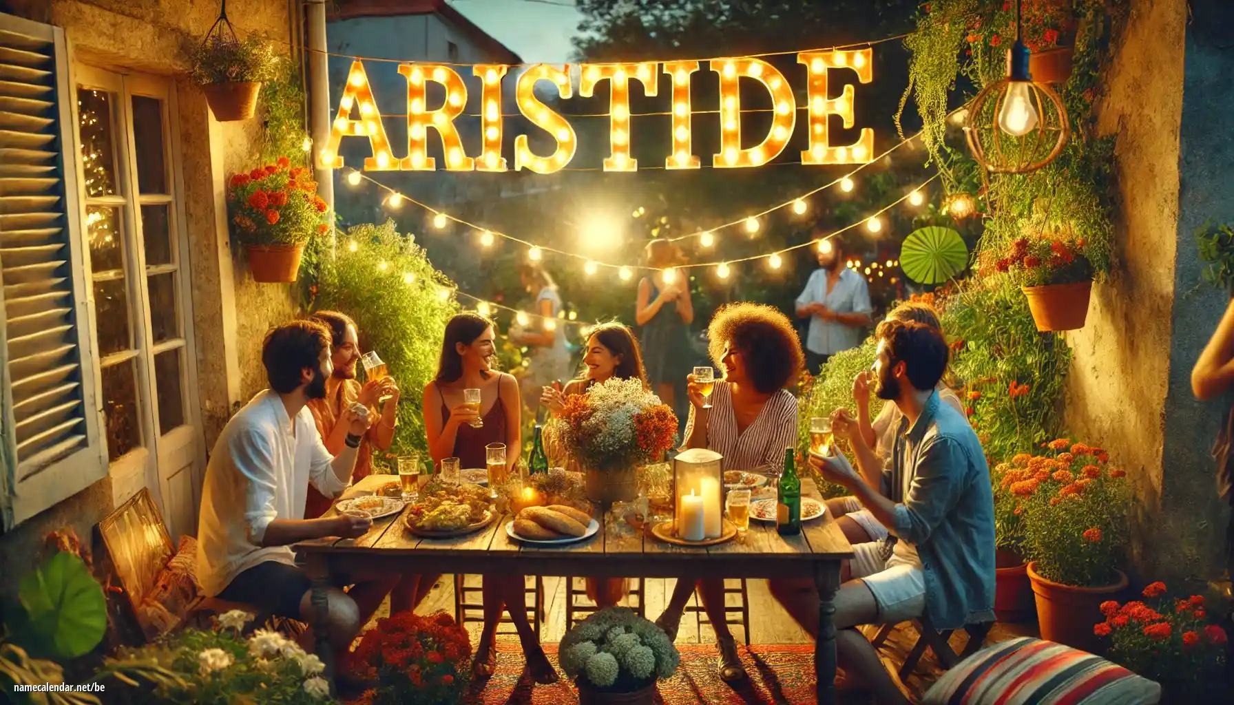 Святкаванне імянін і імянін - Aristide