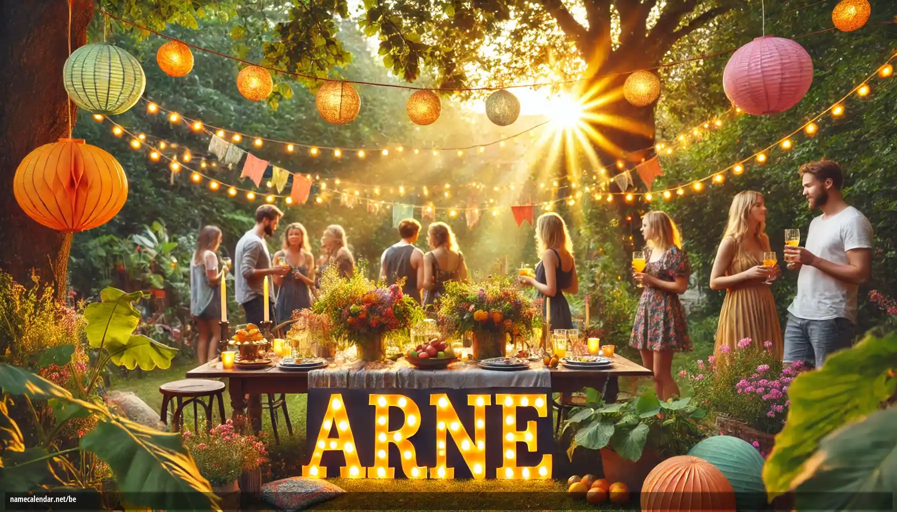 Святкаванне імянін і імянін - Arne