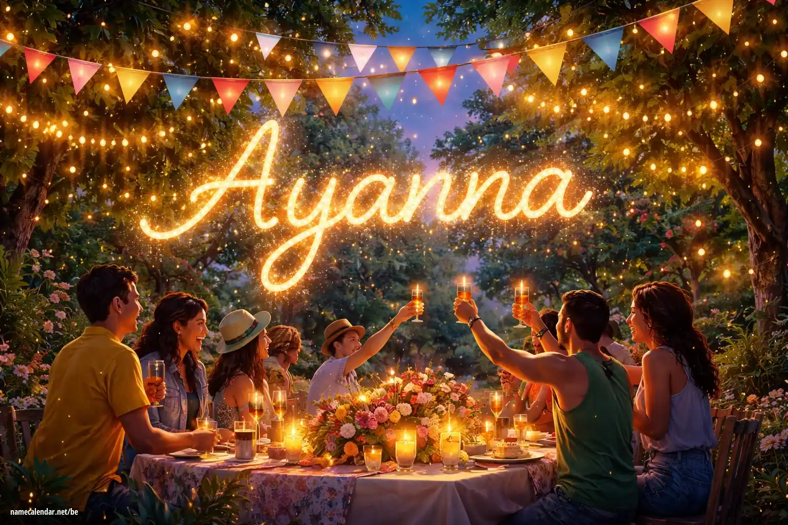 Святкаванне імянін і імянін - Ayanna