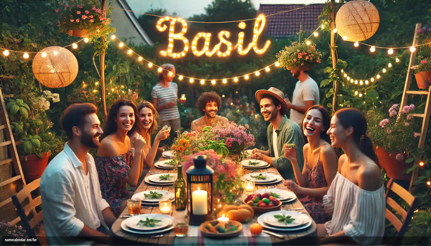 Святкаванне імянін і імянін - Basil