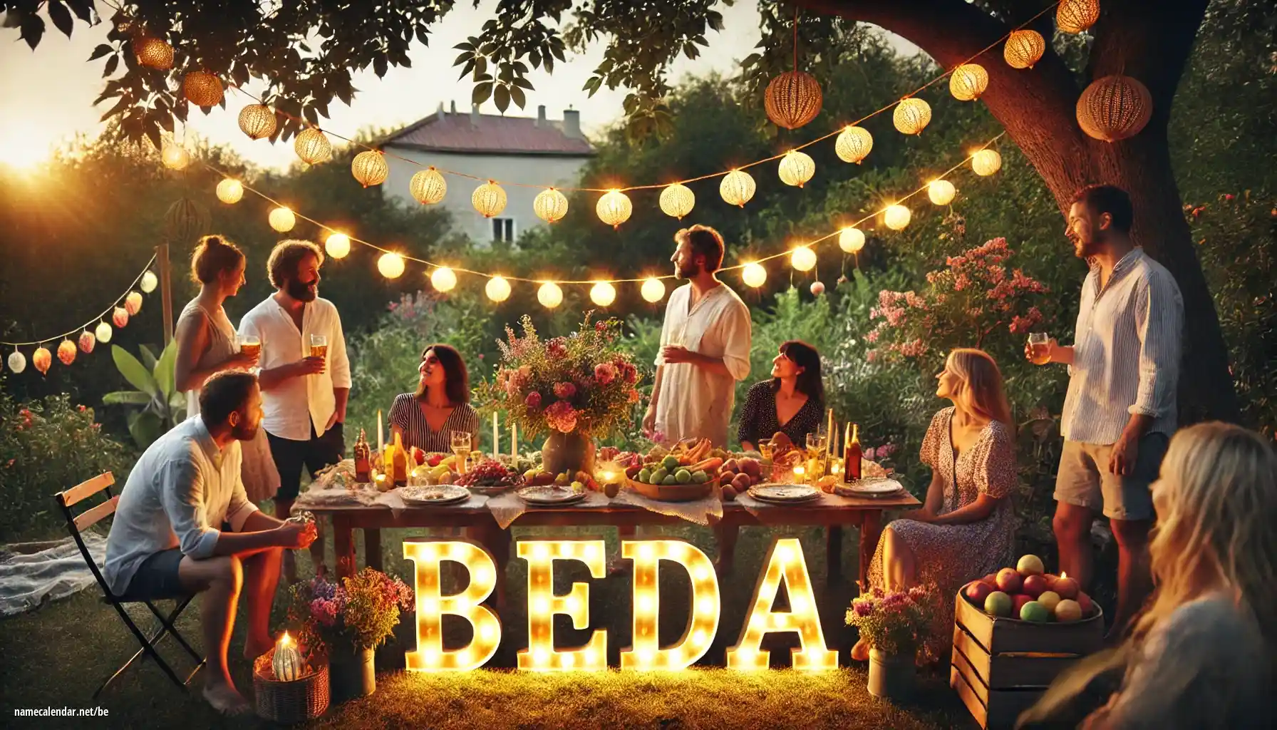 Святкаванне імянін і імянін - Beda