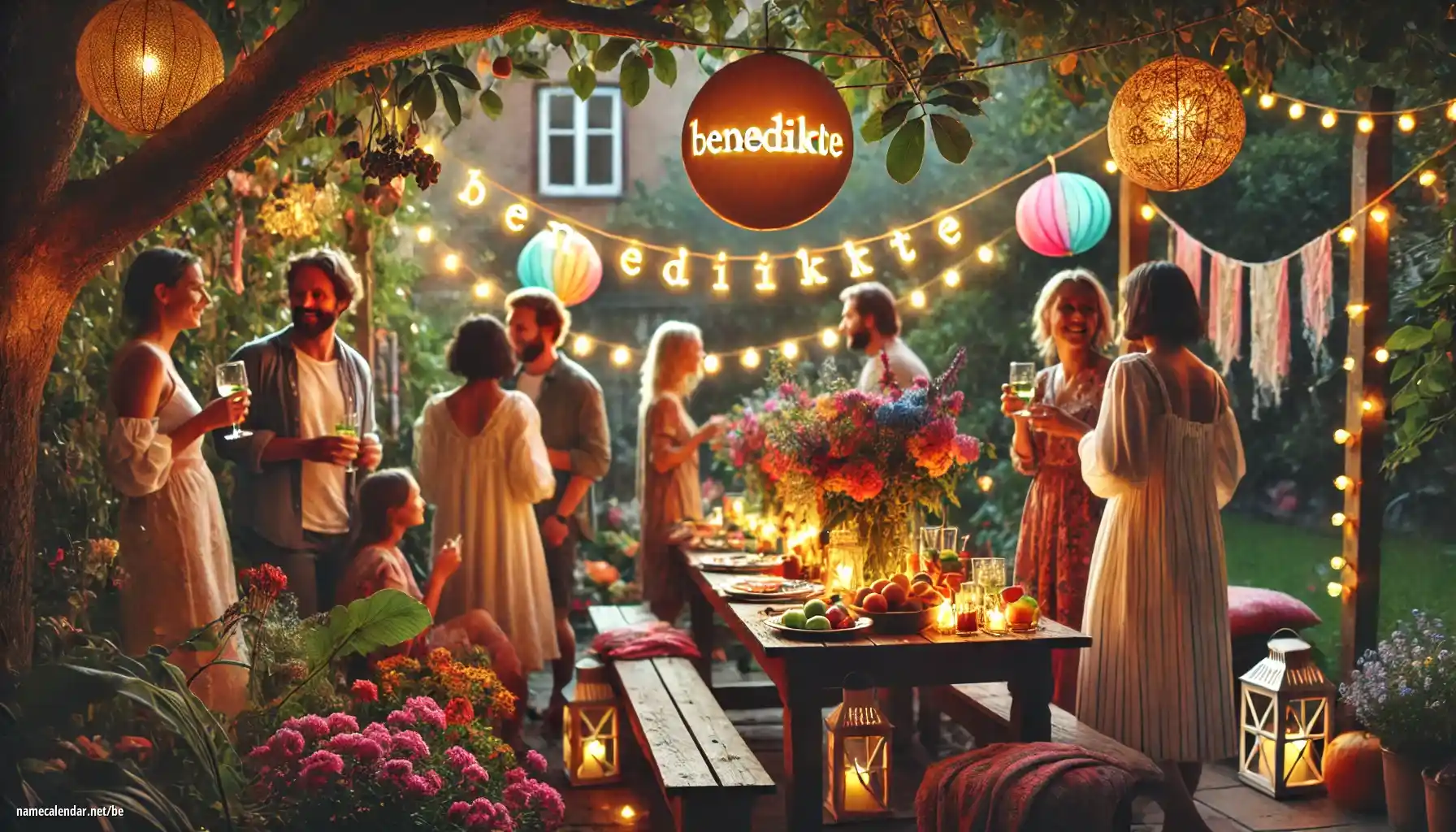 Святкаванне імянін і імянін - Benedikte