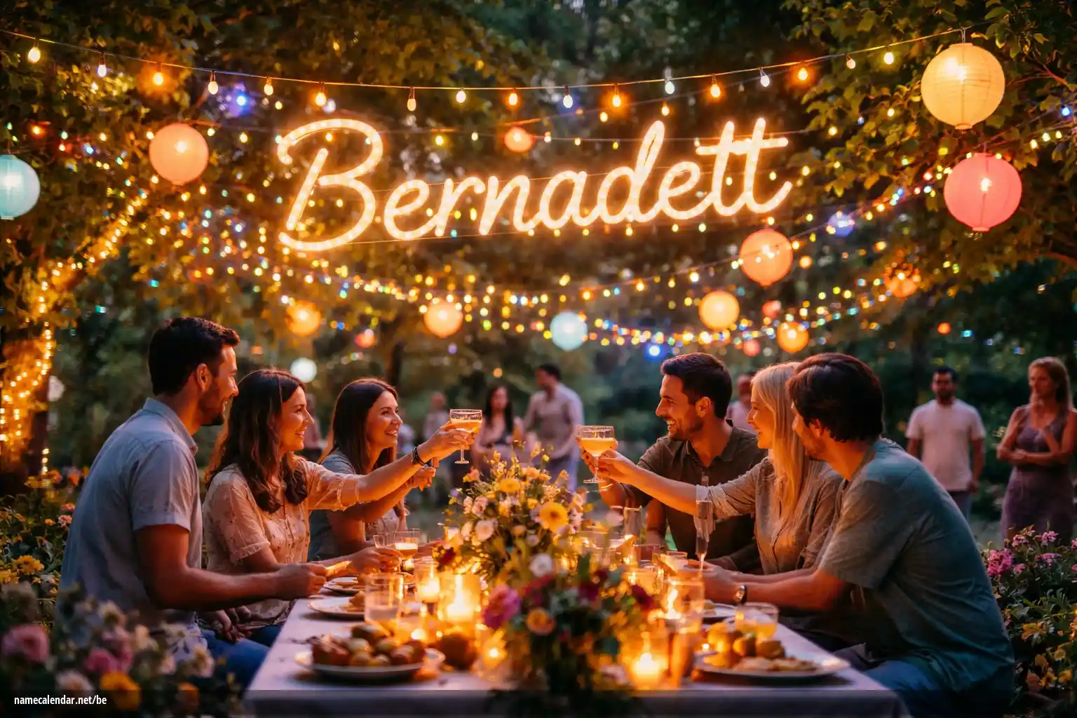 Святкаванне імянін і імянін - Bernadett