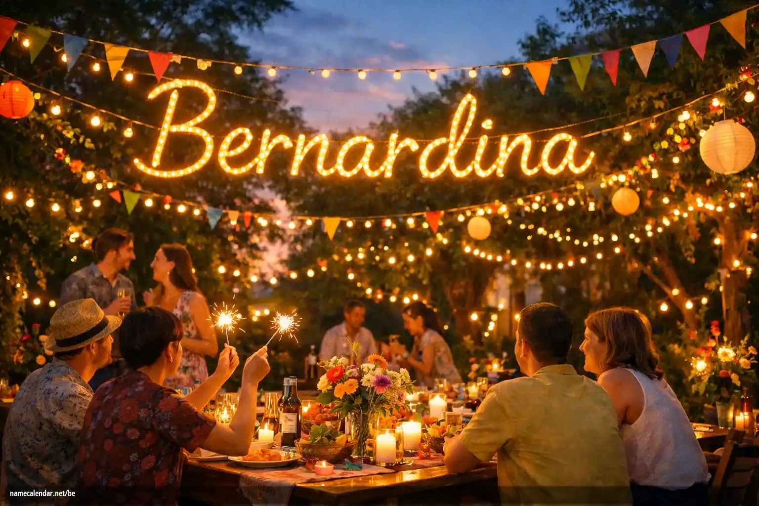 Святкаванне імянін і імянін - Bernardina