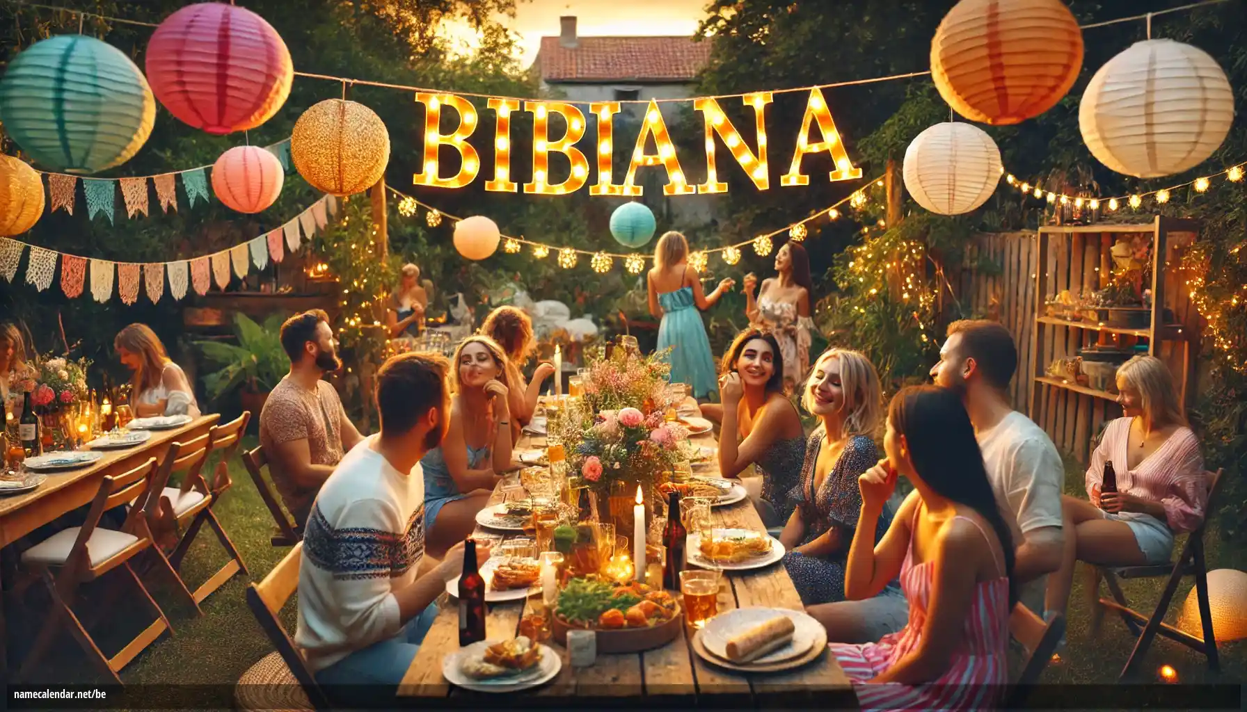 Святкаванне імянін і імянін - Bibiána