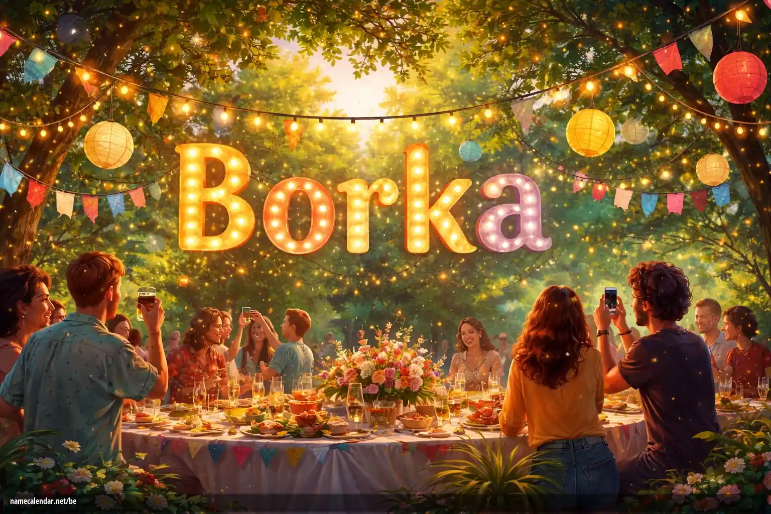 Святкаванне імянін і імянін - Borka