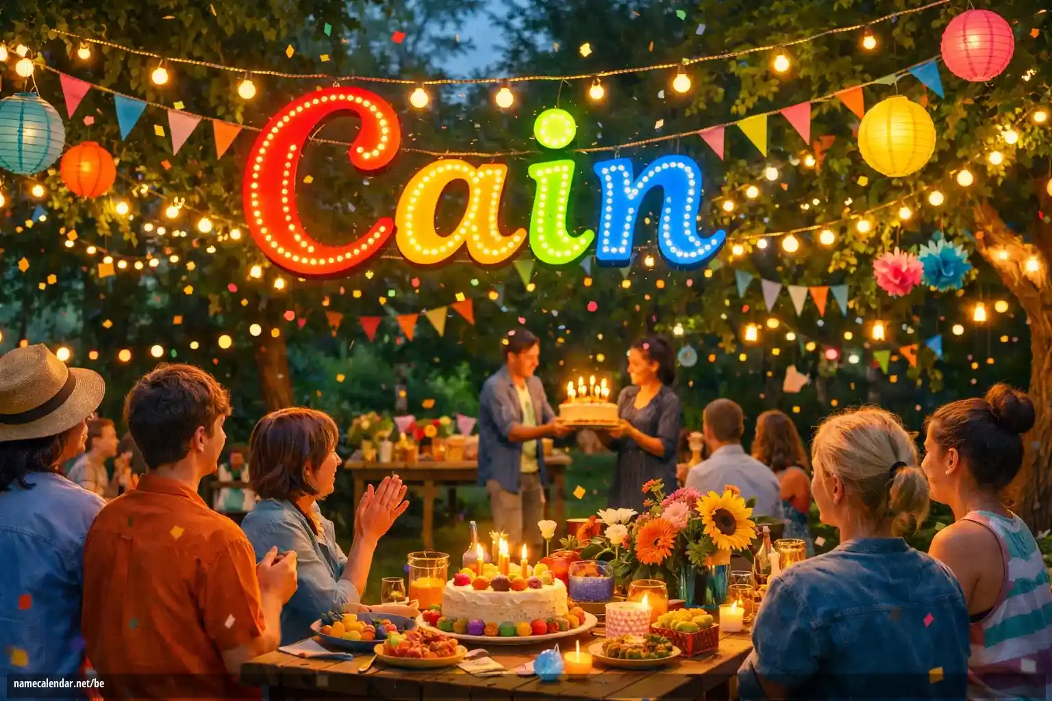 Святкаванне імянін і імянін - Cain