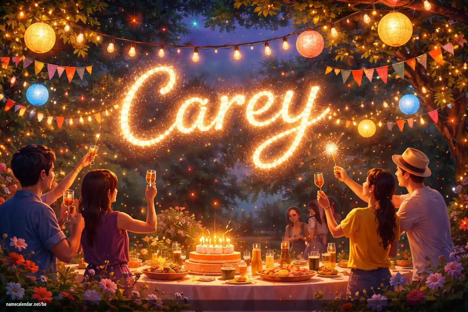 Святкаванне імянін і імянін - Carey