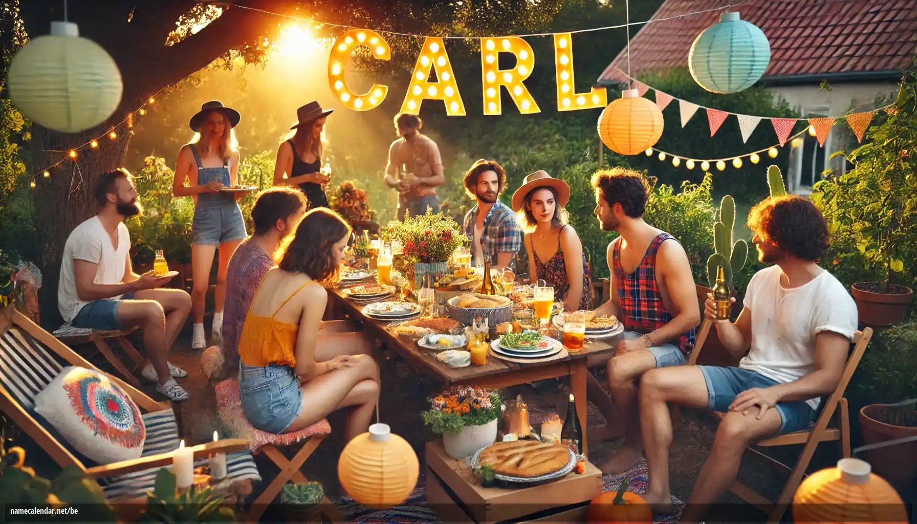 Святкаванне імянін і імянін - Carl