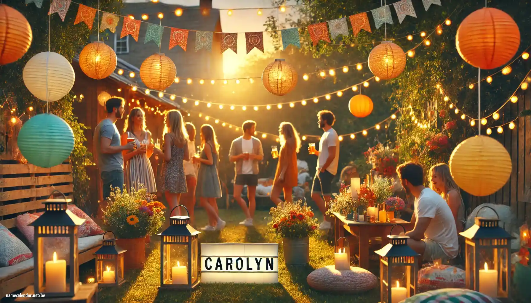 Святкаванне імянін і імянін - Carolyn