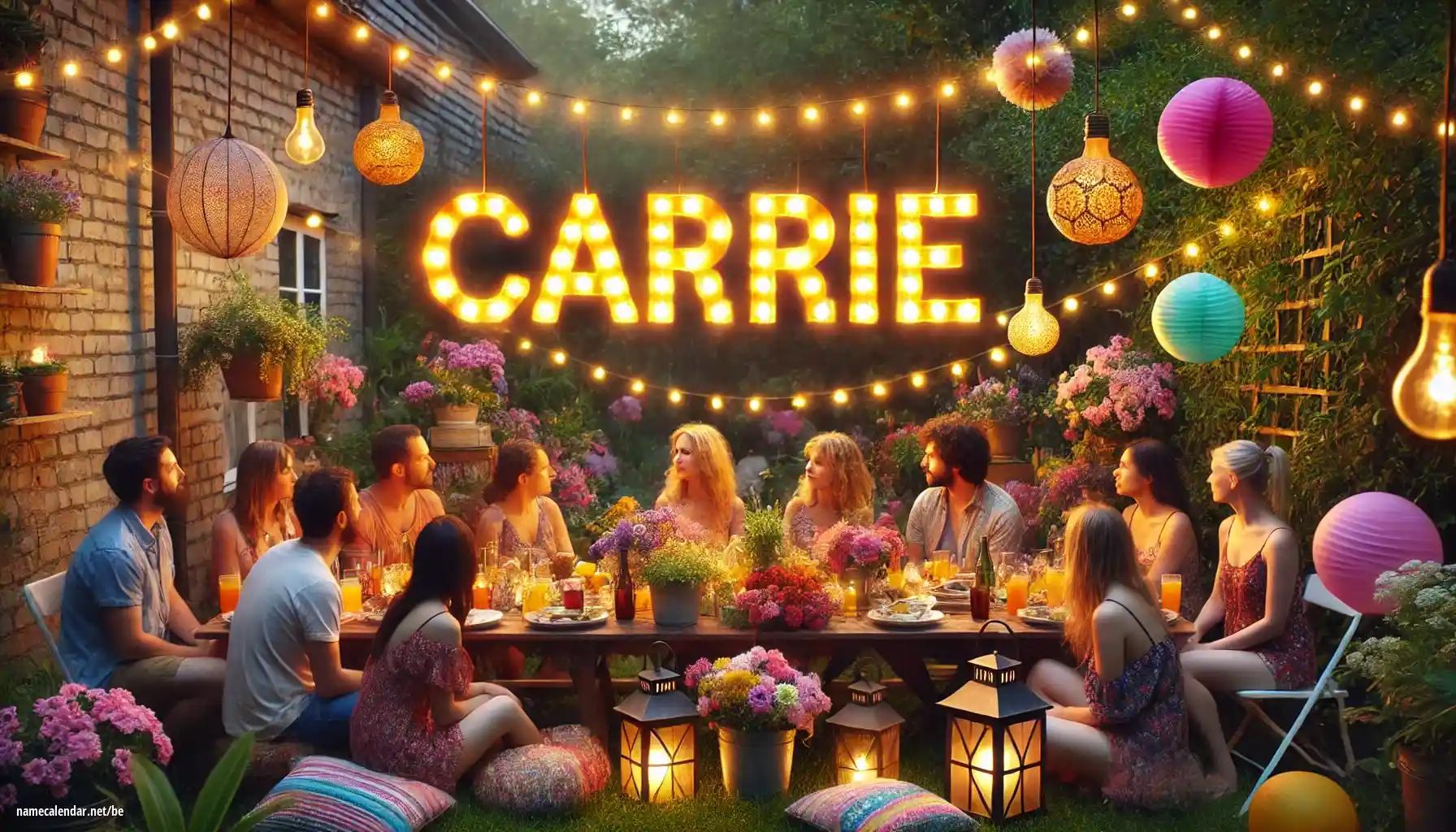 Святкаванне імянін і імянін - Carrie