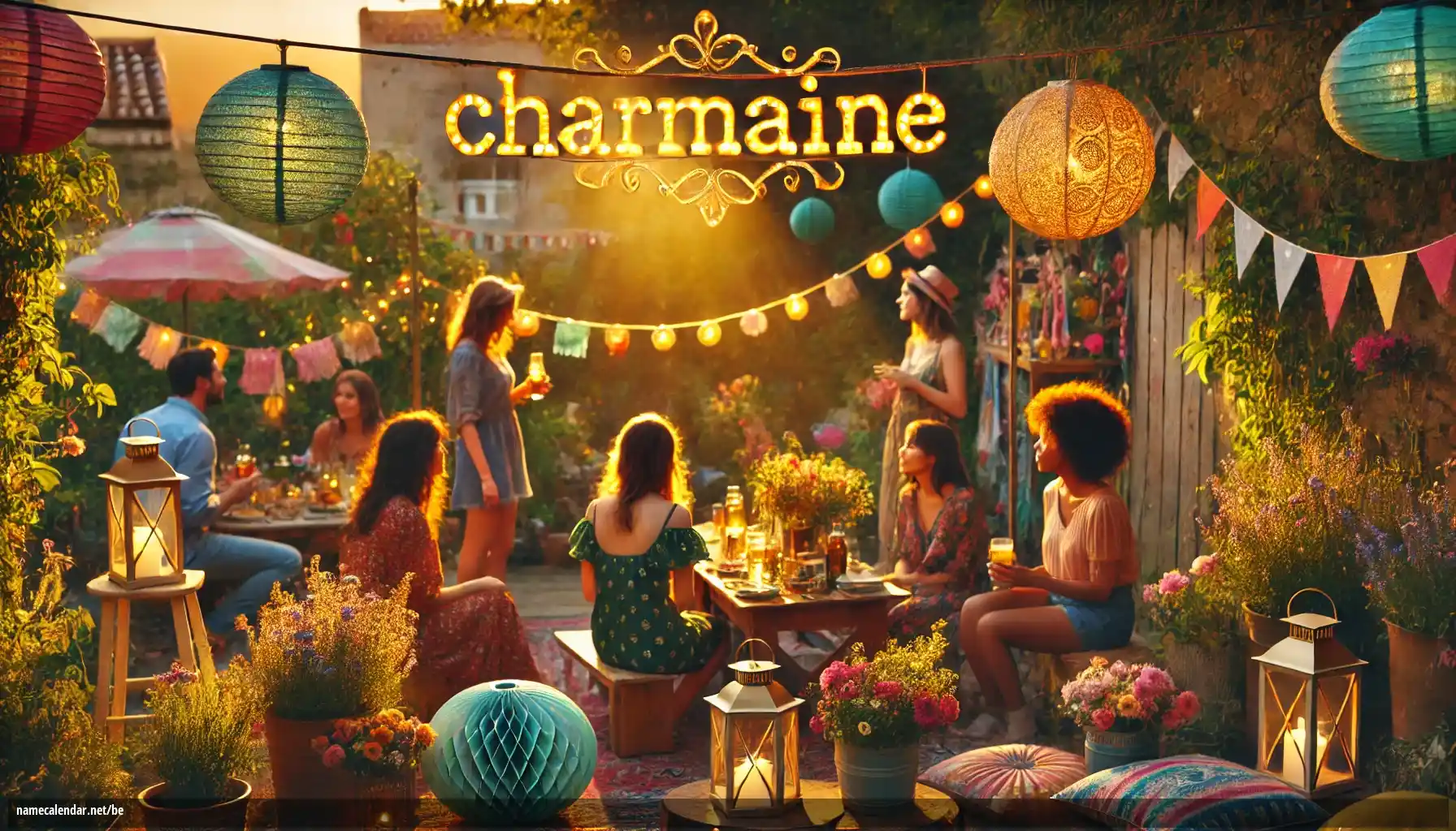 Святкаванне імянін і імянін - Charmaine