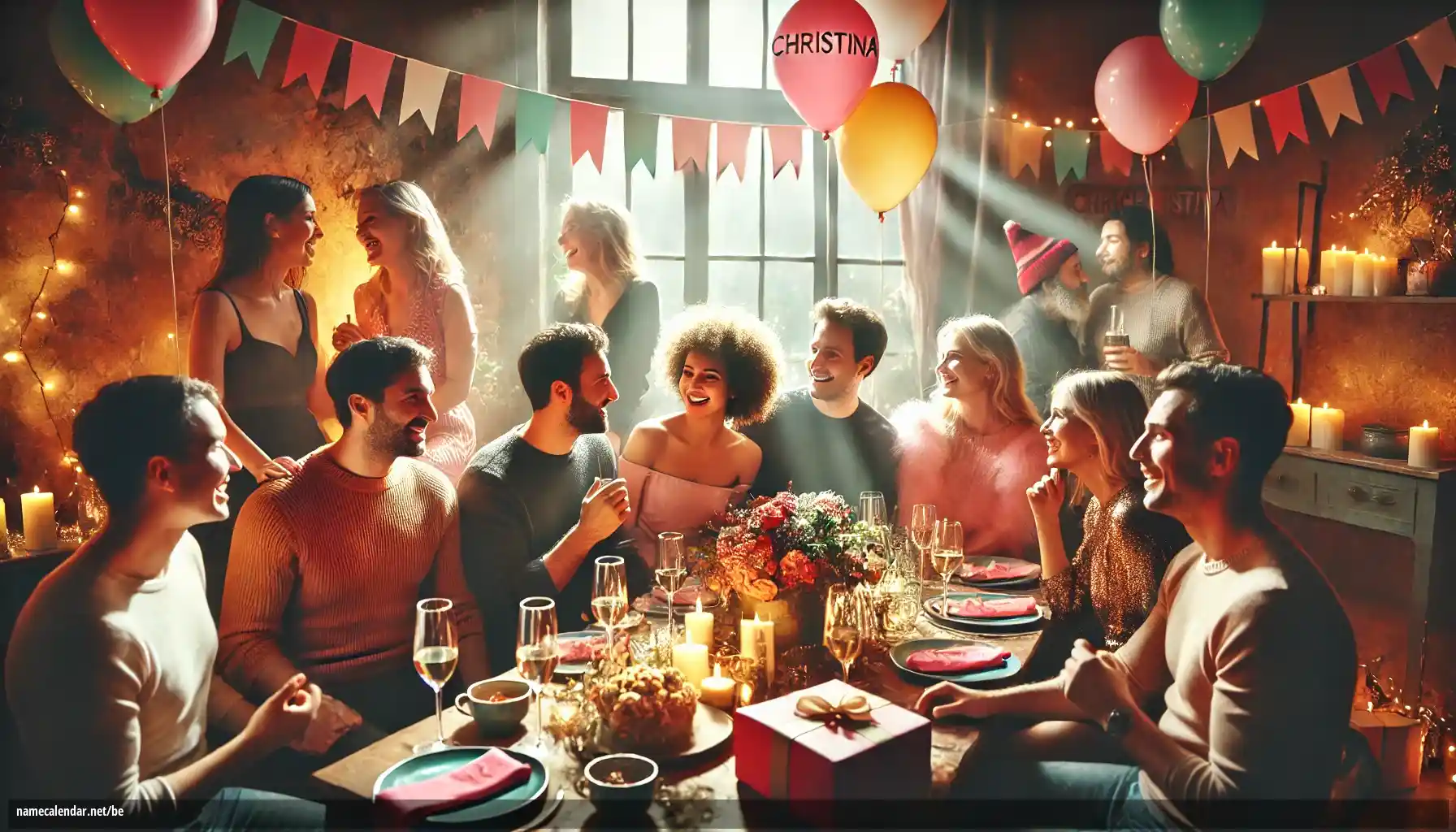 Святкаванне імянін і імянін - Christina