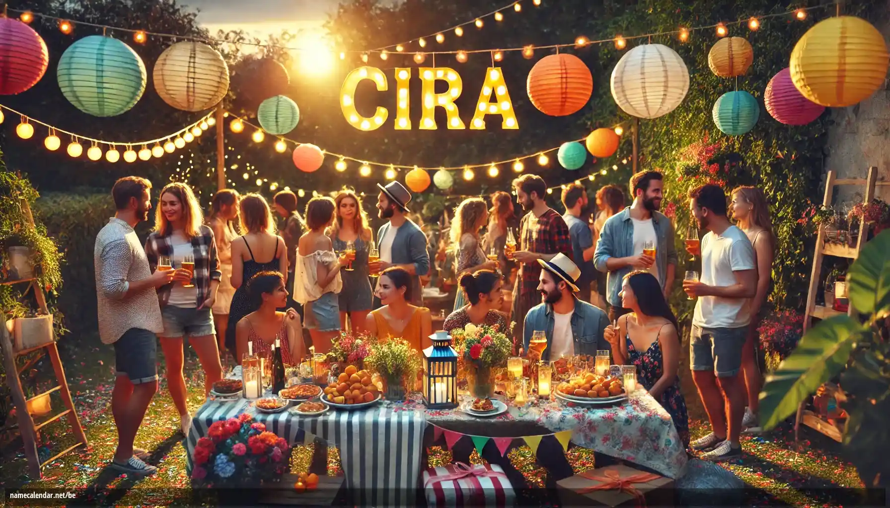 Святкаванне імянін і імянін - Cira