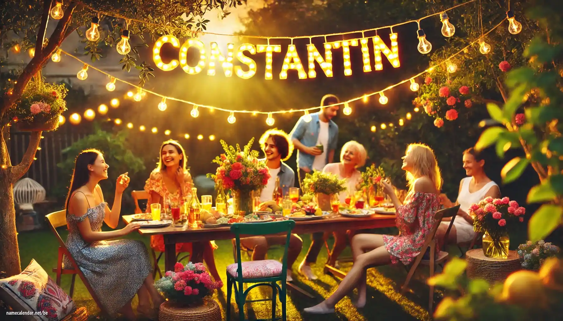 Святкаванне імянін і імянін - Constantin