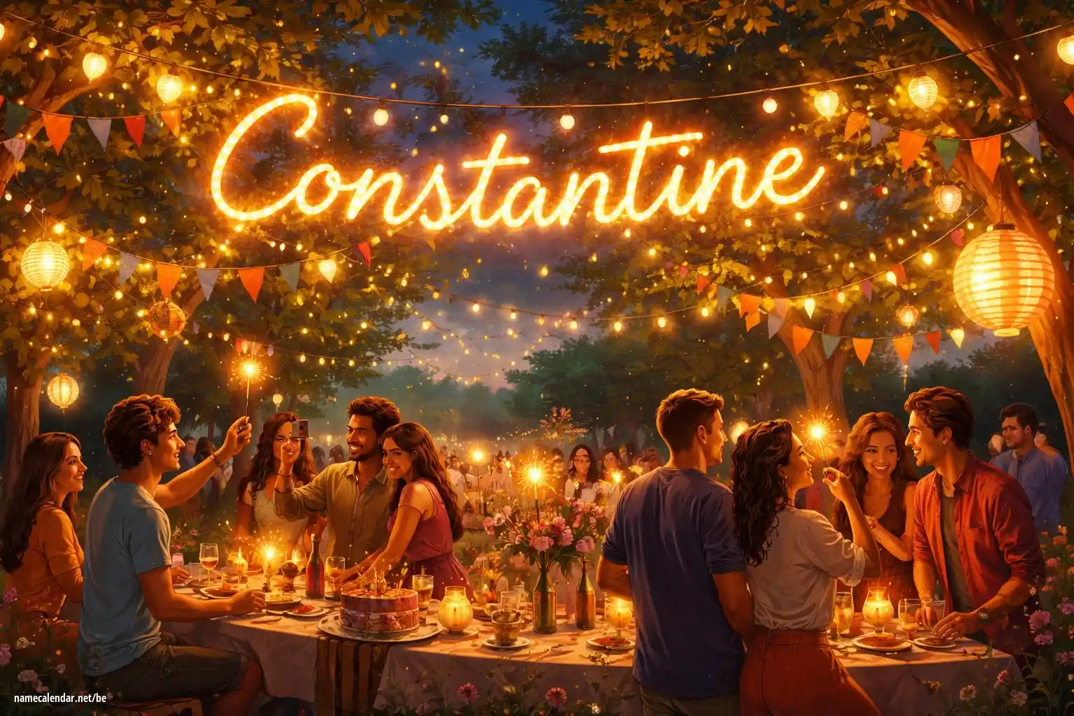 Святкаванне імянін і імянін - Constantine