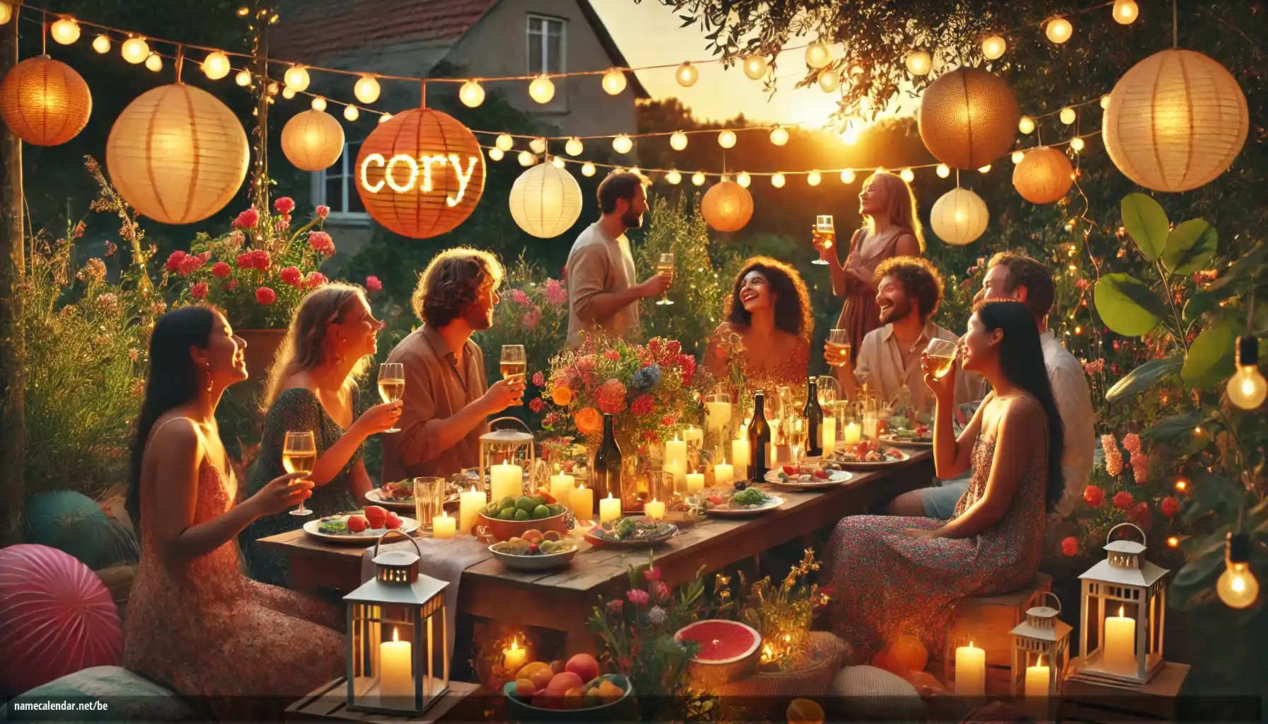 Святкаванне імянін і імянін - Cory