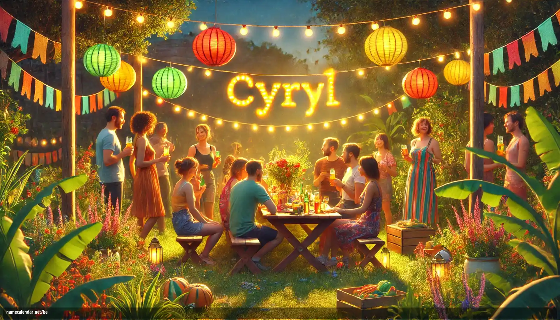 Святкаванне імянін і імянін - Cyryl