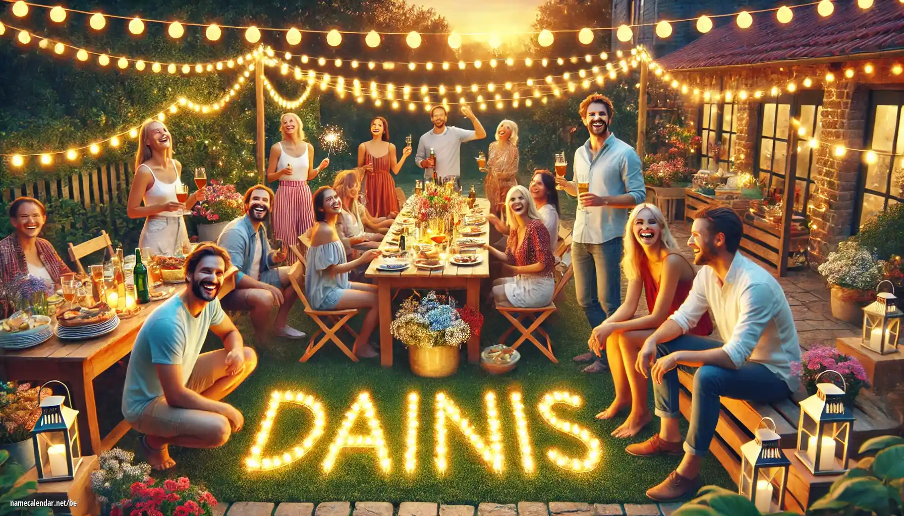 Святкаванне імянін і імянін - Dainis