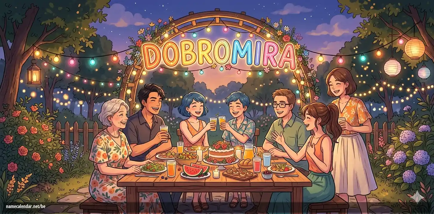 Святкаванне імянін і імянін - Dobromira