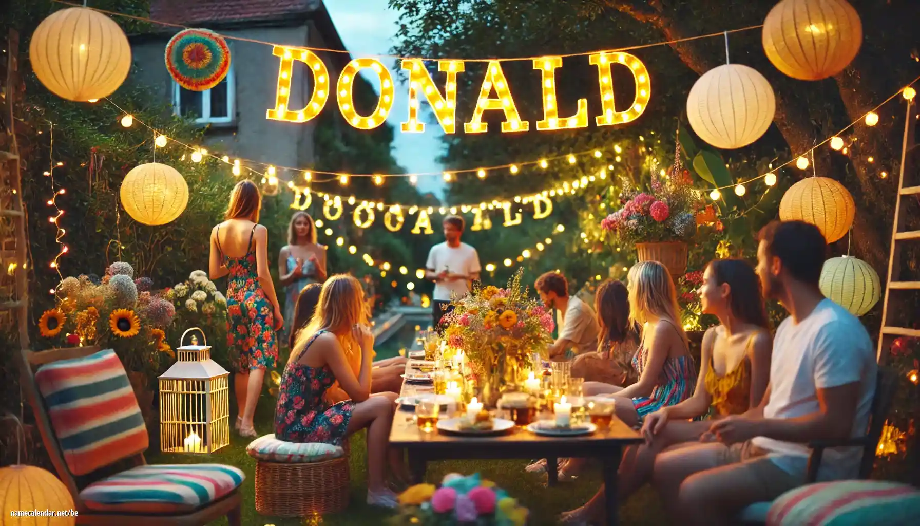 Святкаванне імянін і імянін - Donald