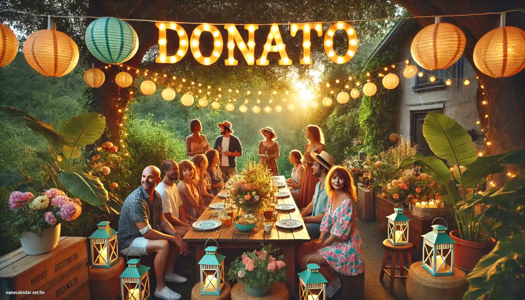 Святкаванне імянін і імянін - Donato