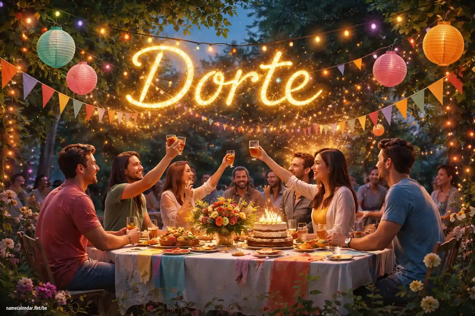 Святкаванне імянін і імянін - Dorte