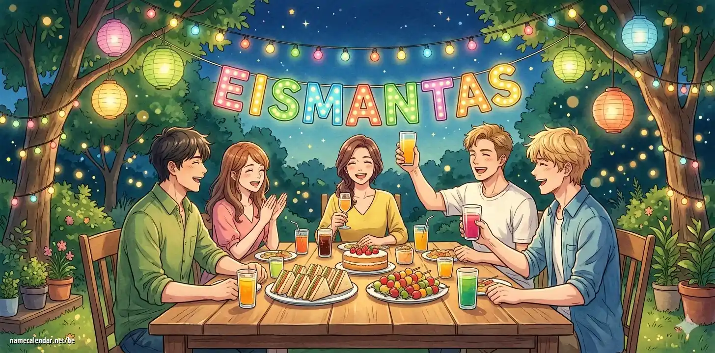 Святкаванне імянін і імянін - Eismantas
