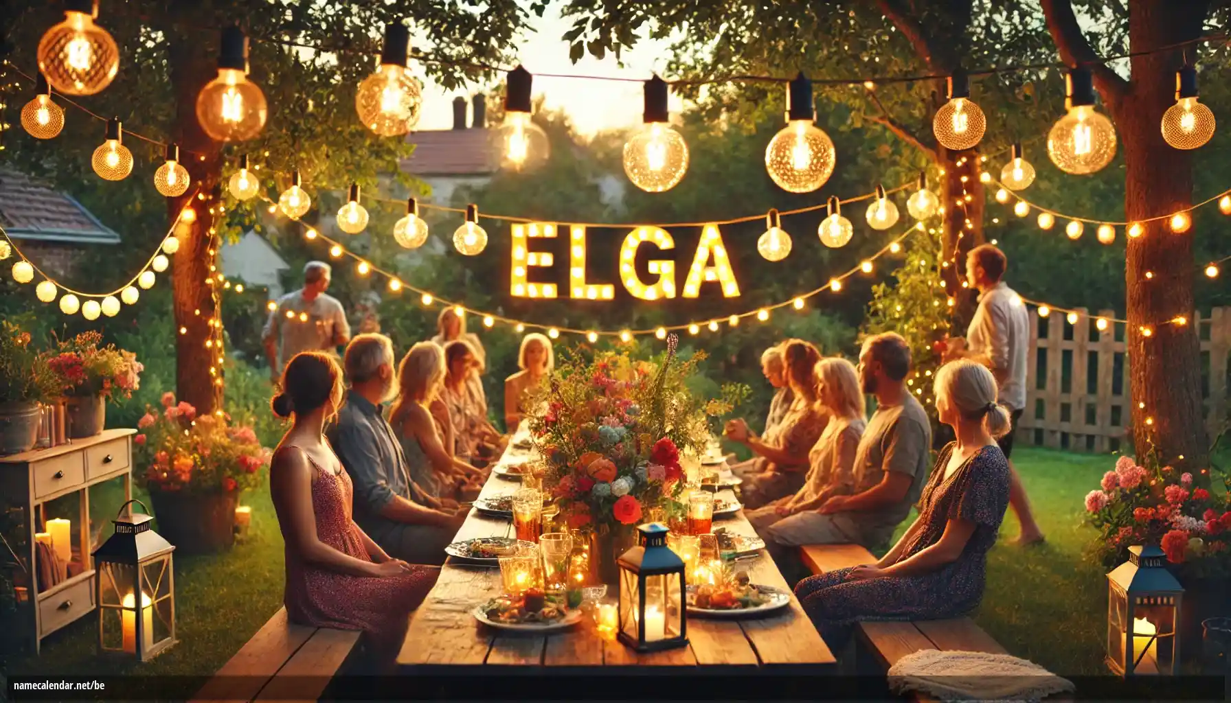 Святкаванне імянін і імянін - Elga