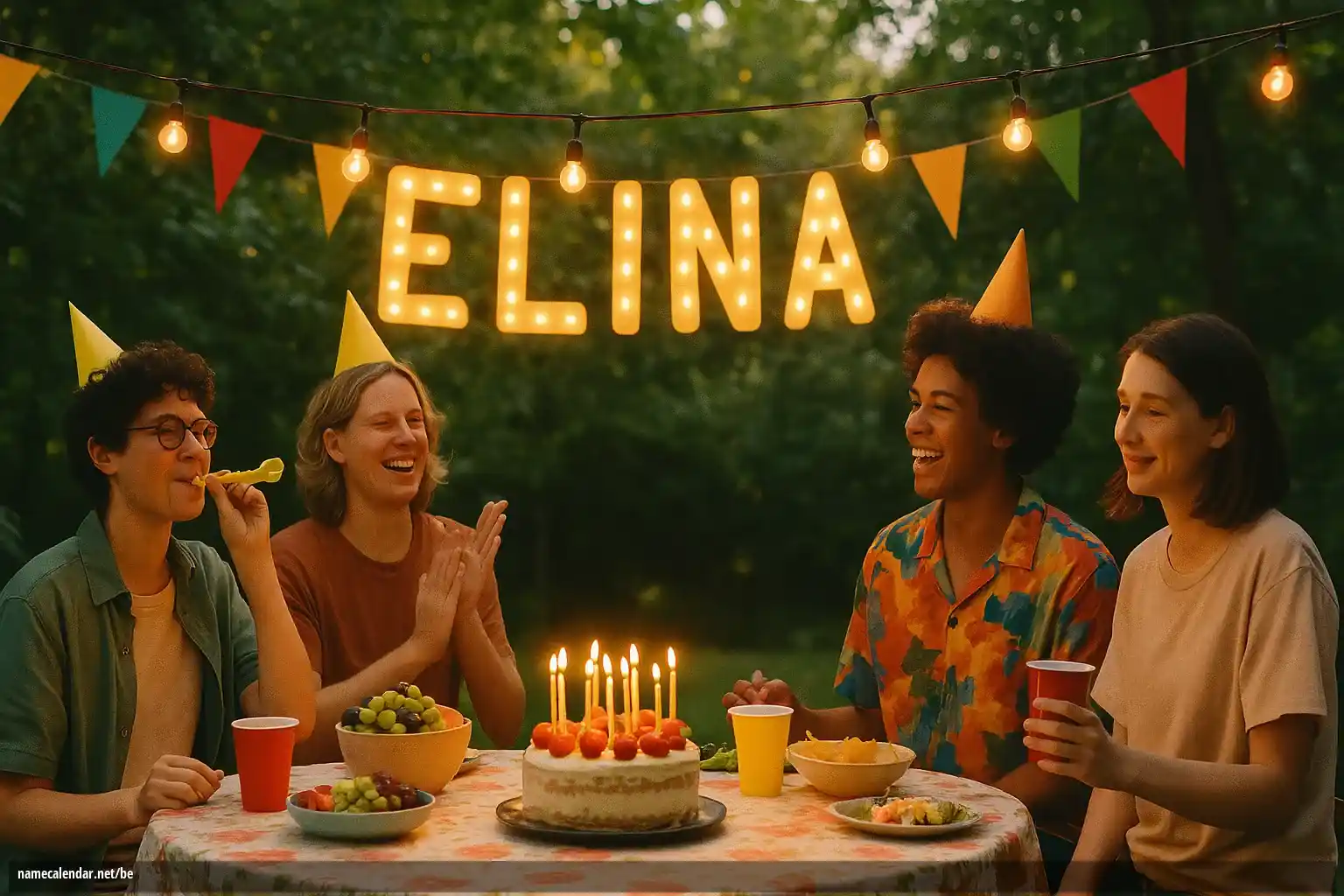 Святкаванне імянін і імянін - Elina