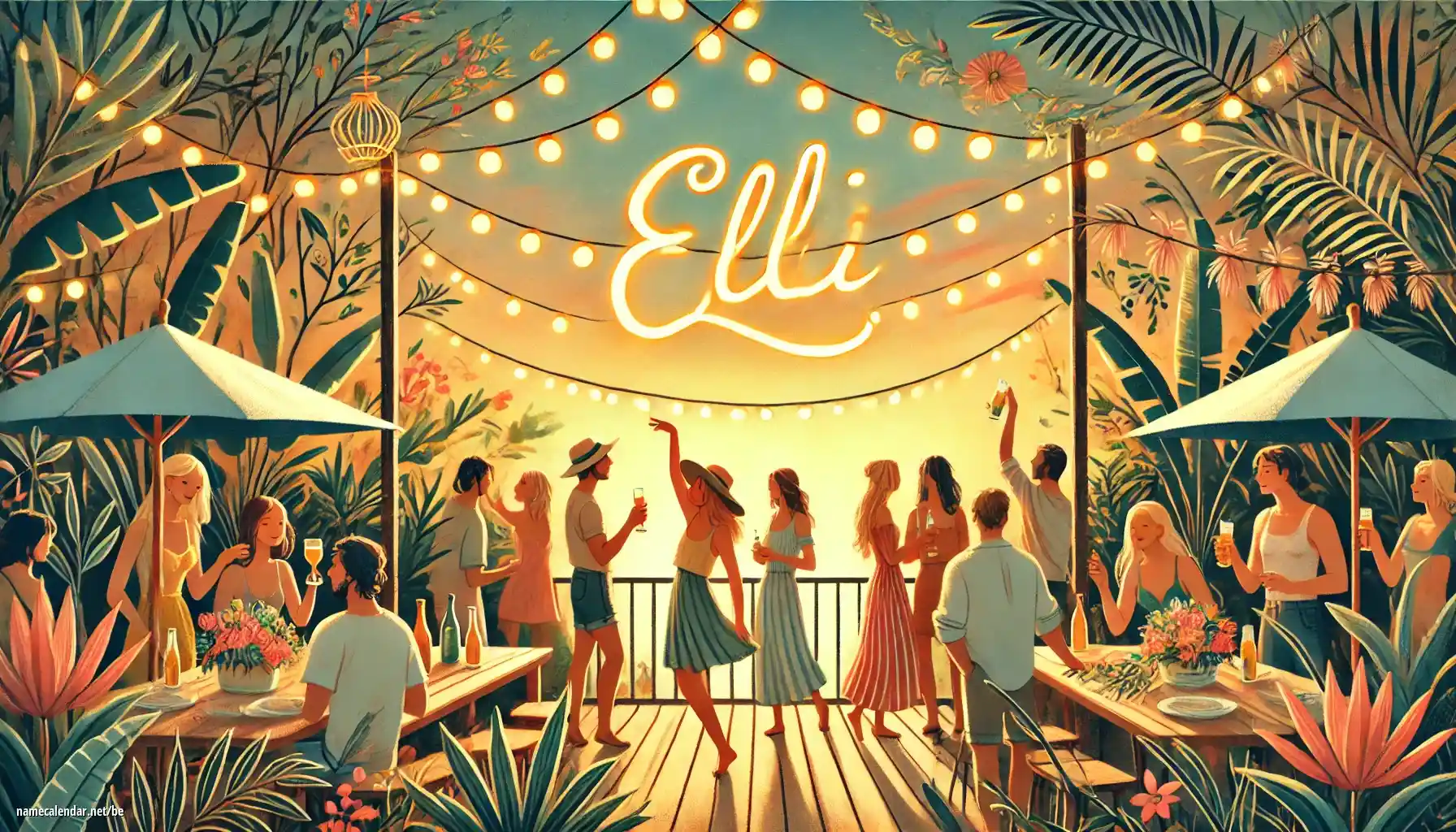 Святкаванне імянін і імянін - Elli