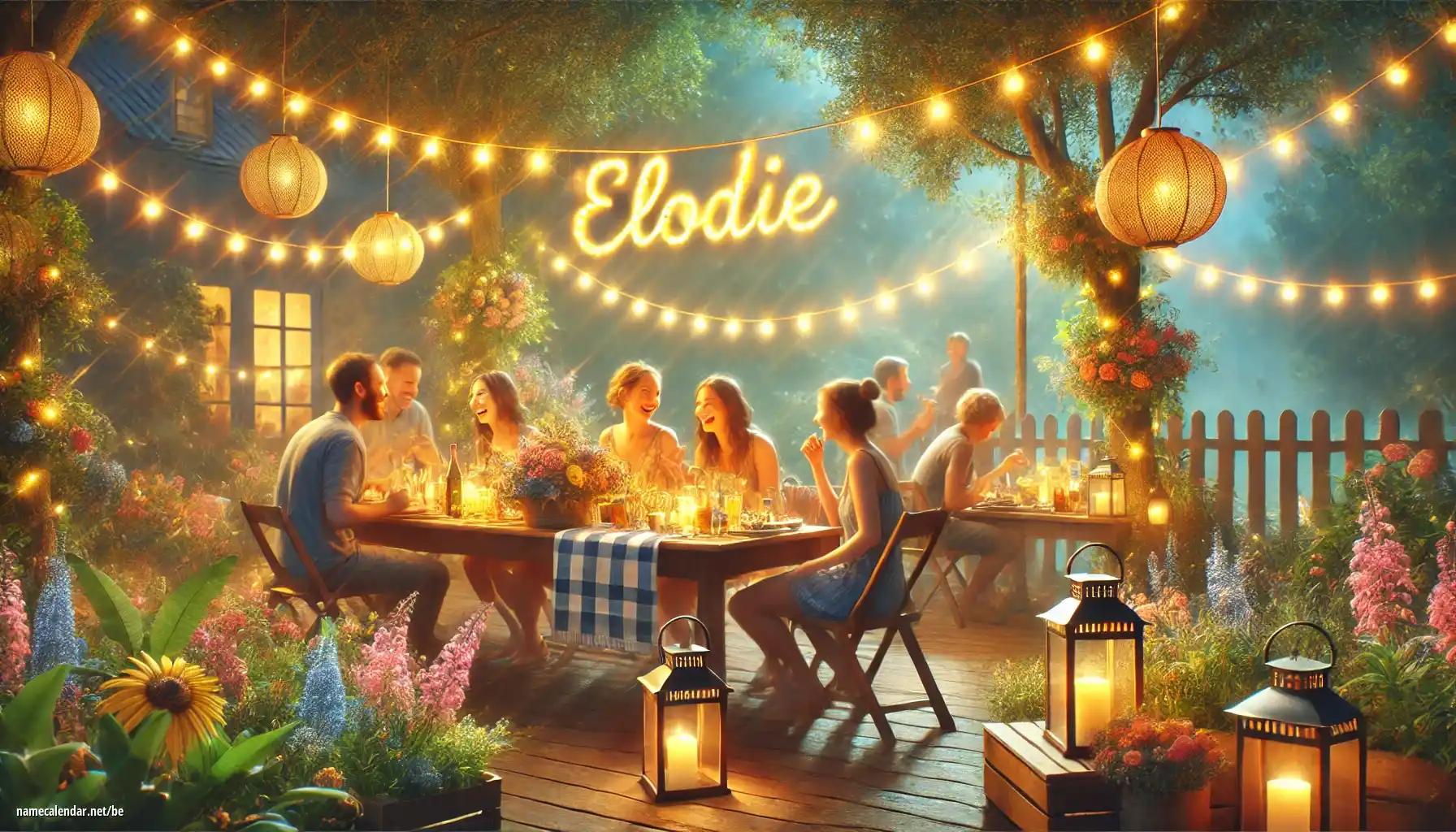 Святкаванне імянін і імянін - Elodie