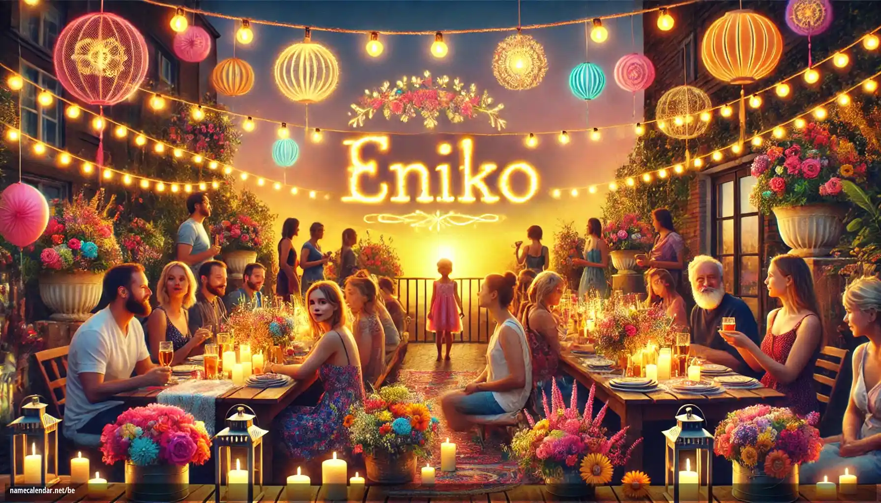 Святкаванне імянін і імянін - Enikő