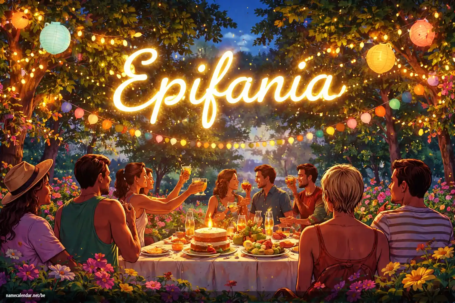 Святкаванне імянін і імянін - Epifania