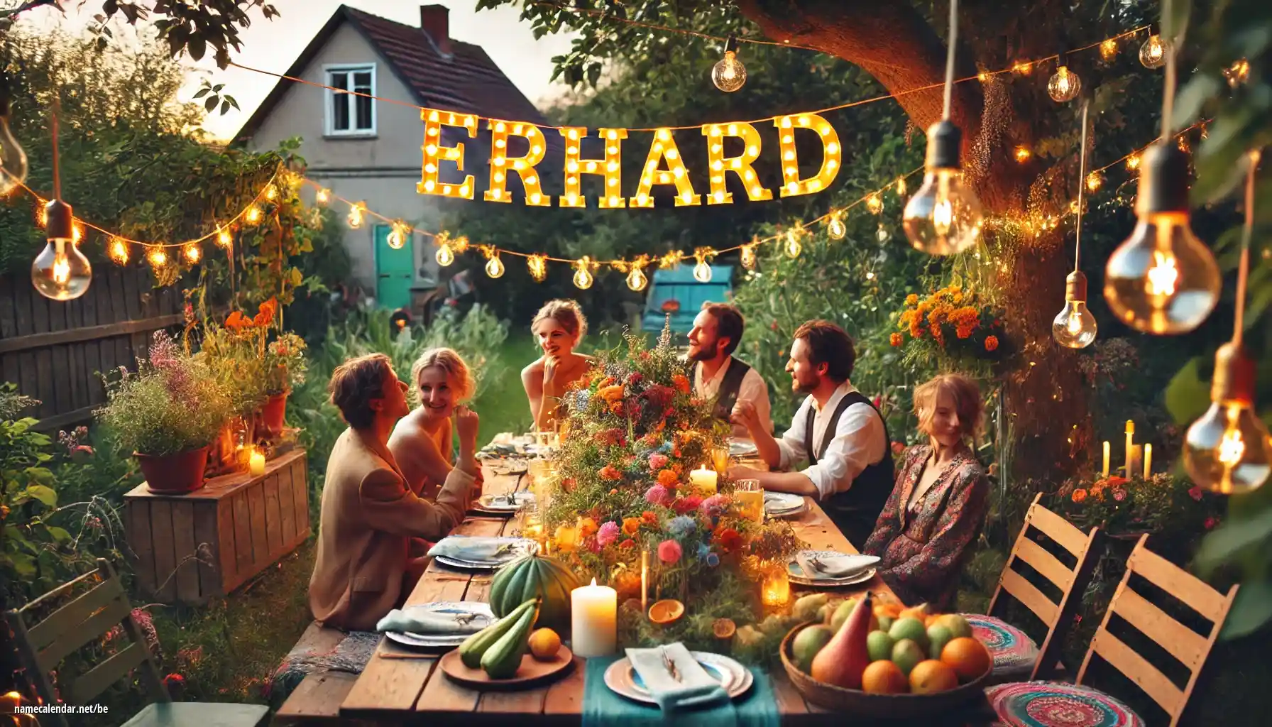 Святкаванне імянін і імянін - Erhard