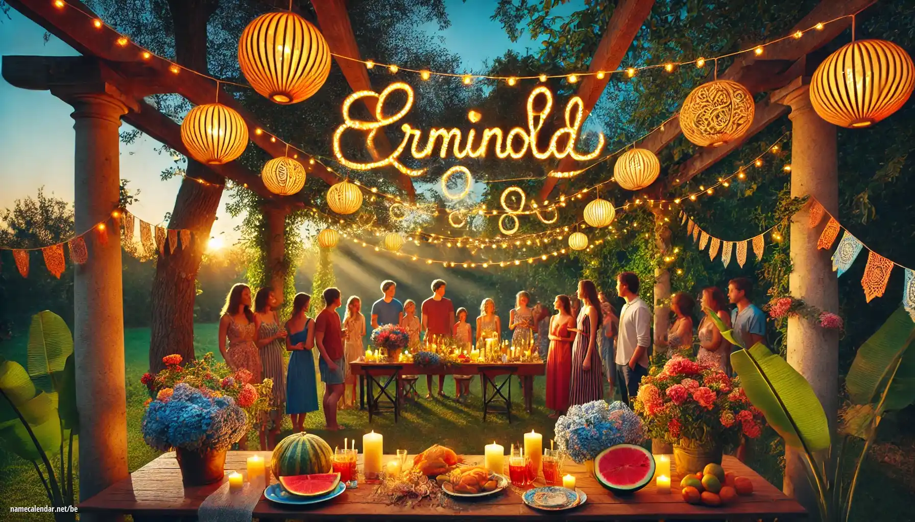 Святкаванне імянін і імянін - Erminold