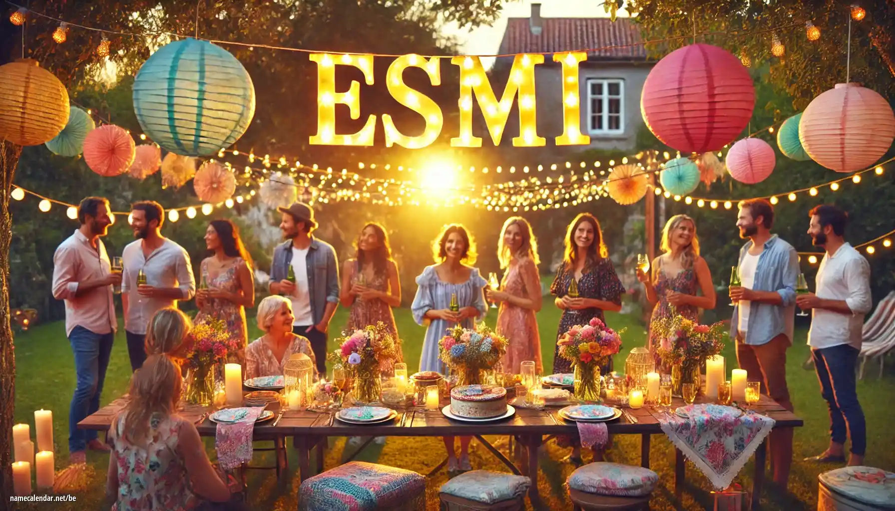 Святкаванне імянін і імянін - Esmi