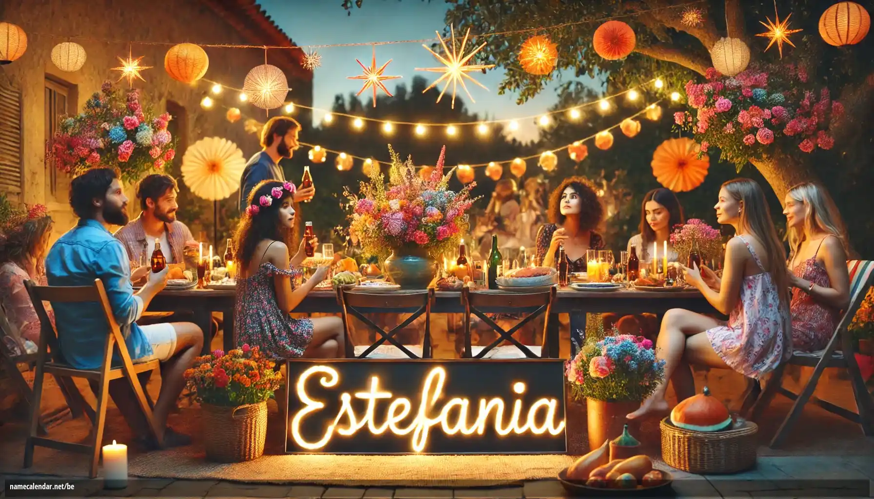 Святкаванне імянін і імянін - Estefania