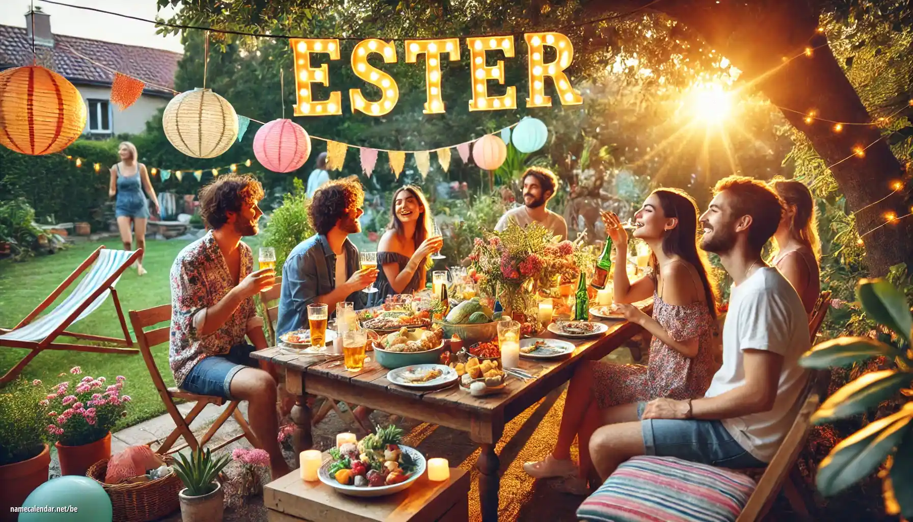 Святкаванне імянін і імянін - Ester