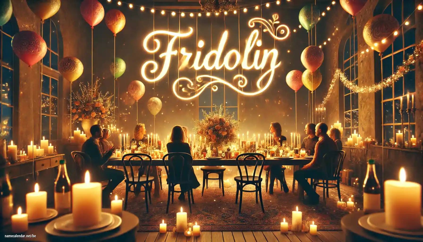 Святкаванне імянін і імянін - Fridolin