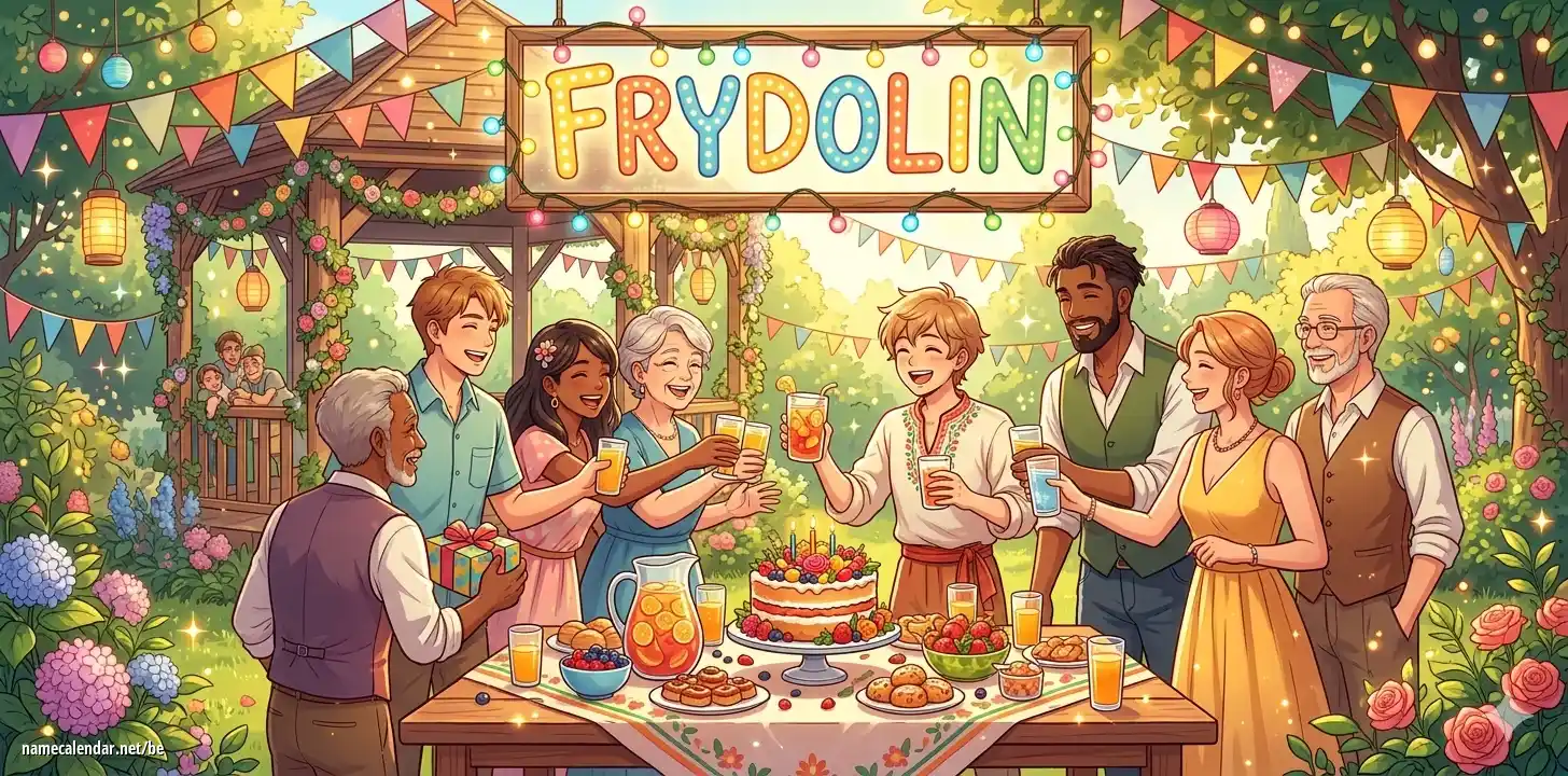 Святкаванне імянін і імянін - Frydolin