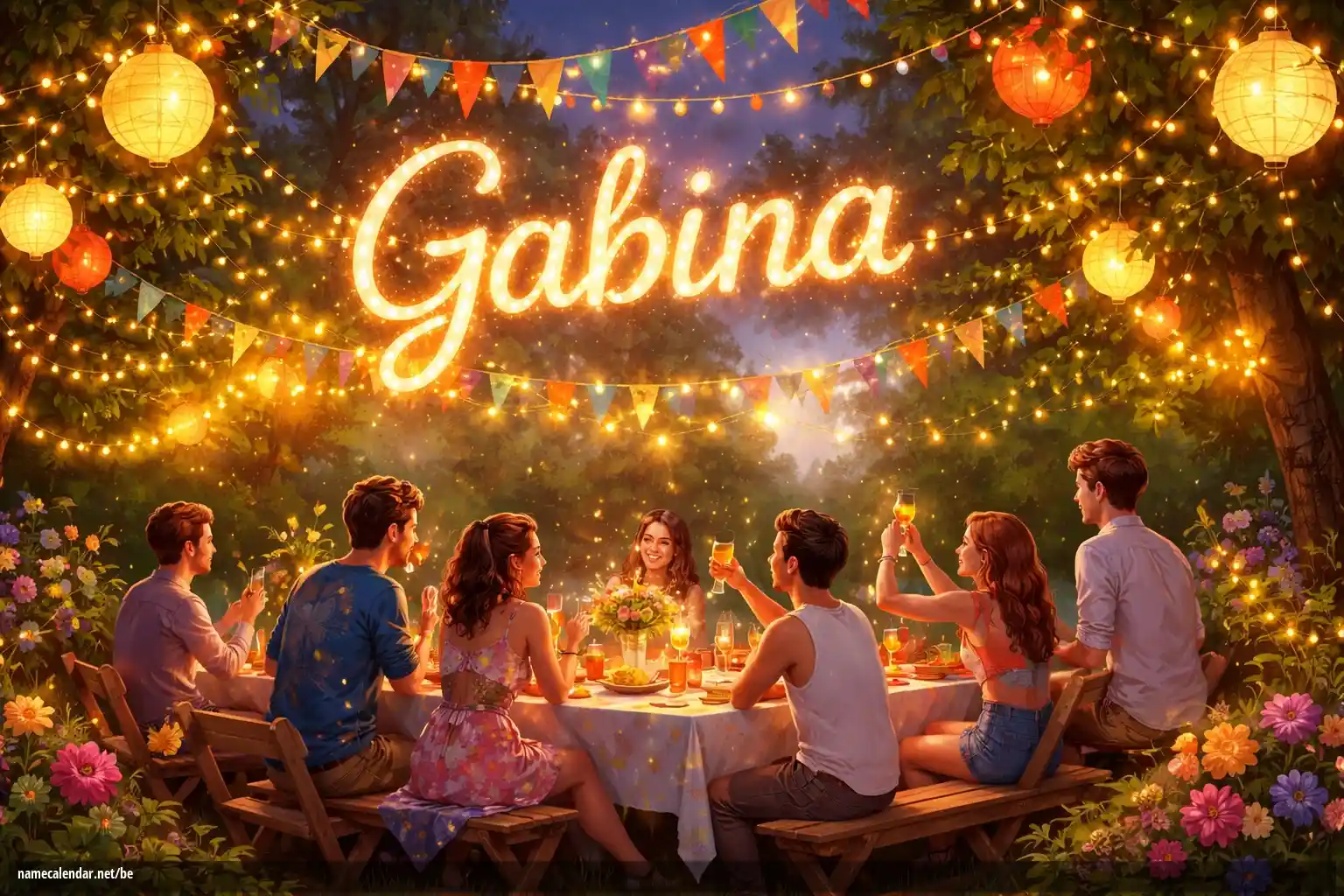 Святкаванне імянін і імянін - Gabina