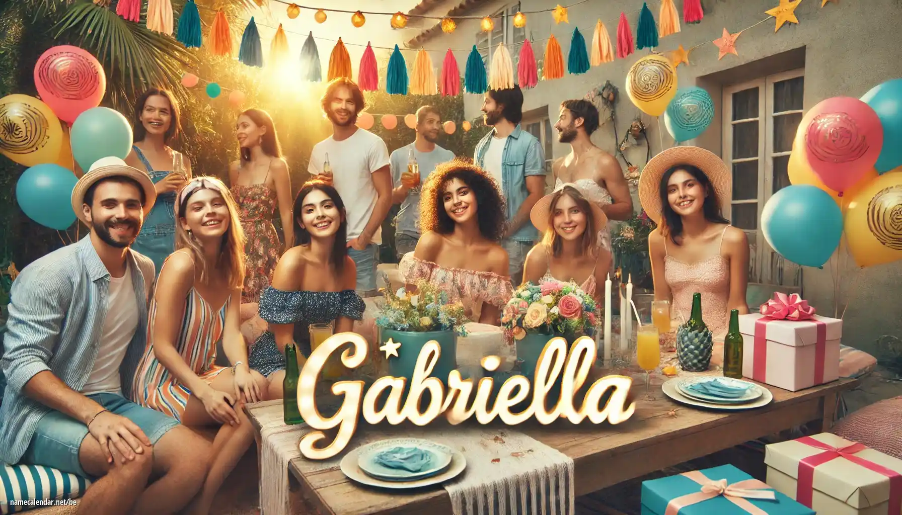 Святкаванне імянін і імянін - Gabriella