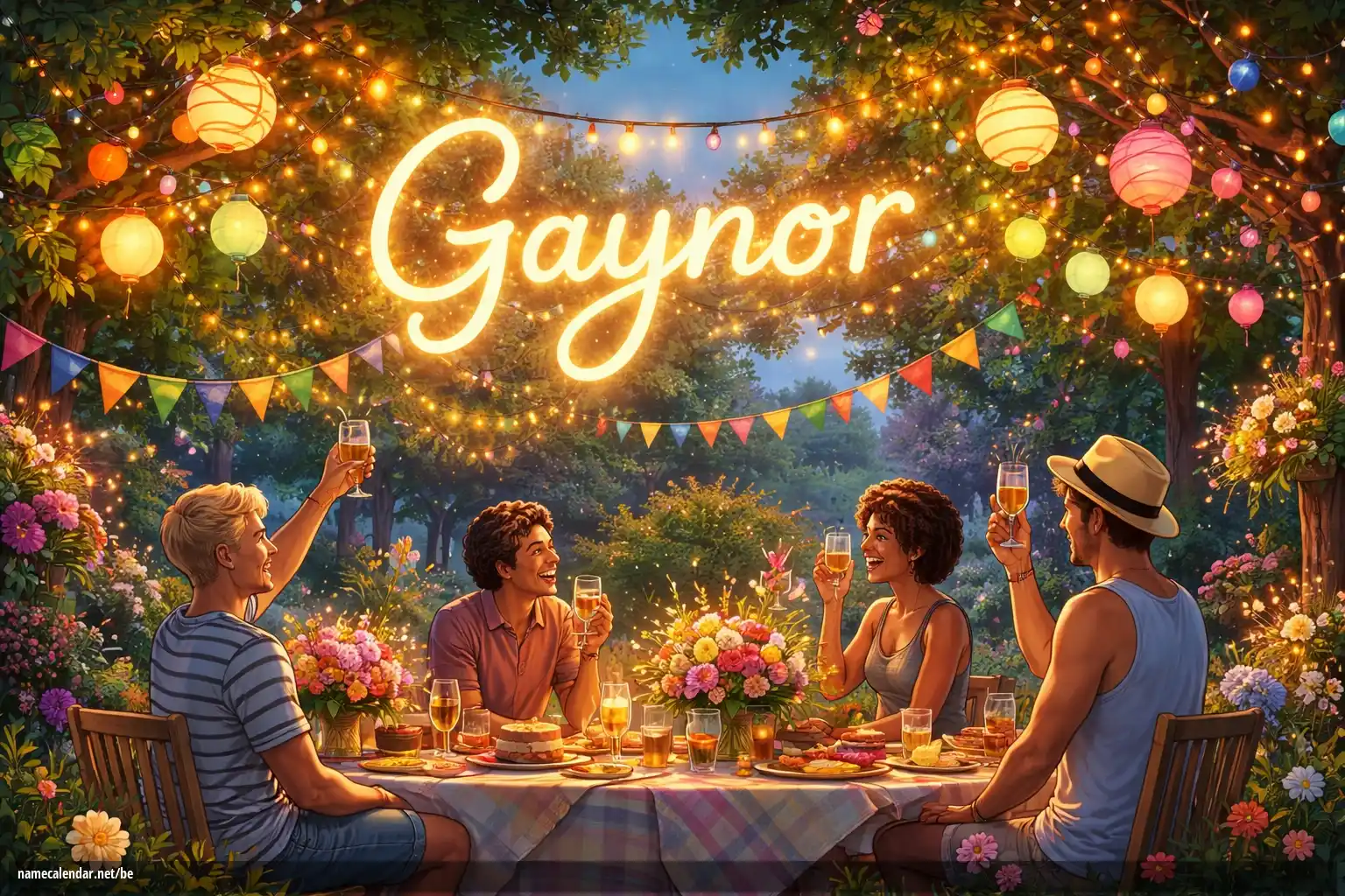 Святкаванне імянін і імянін - Gaynor