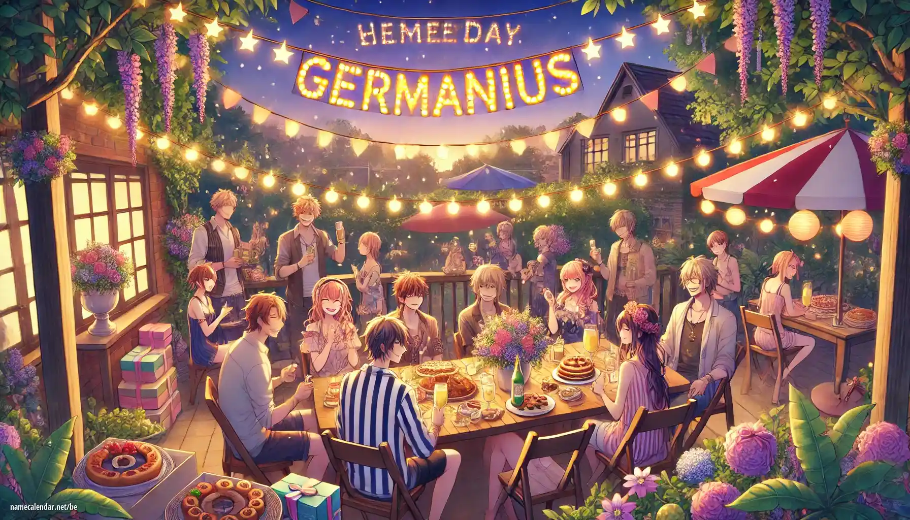 Святкаванне імянін і імянін - Germanius