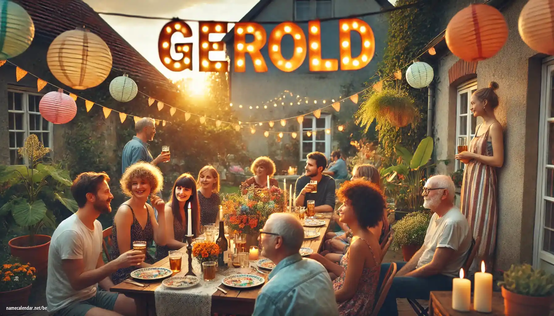 Святкаванне імянін і імянін - Gerold